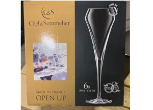 Champagne Glazen van Chef & Sommelier